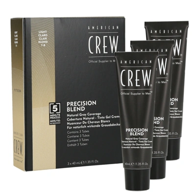 American Crew Precision Blend Light Blond (7-8) Férfi Hajfesték 3x40ml főképe